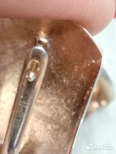 Серьги серебро