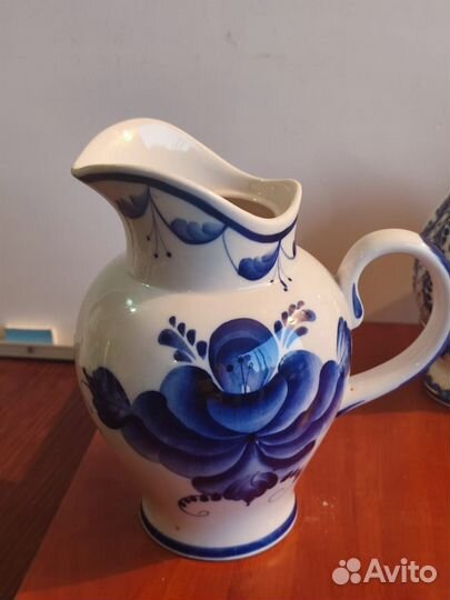 Фарфоровая посуда гжель