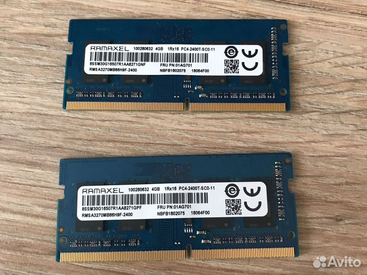 Оперативная память для ноутбука ddr4 8gb
