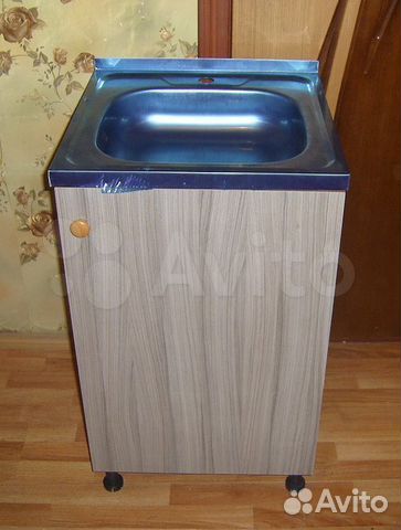 Мойка с тумбой с дверкой