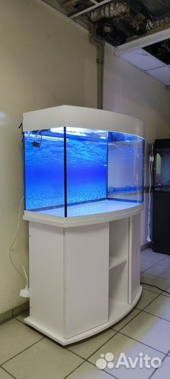 Аквариум 200 свет биофильтр фон подставка
