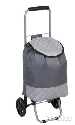 Сумка хозяйственная на тележке Сказки, отдел на шн