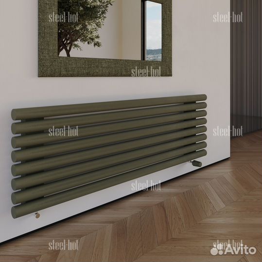 Дизайнерский радиатор отопления Steel