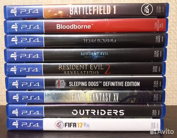 Игры для приставок ps4