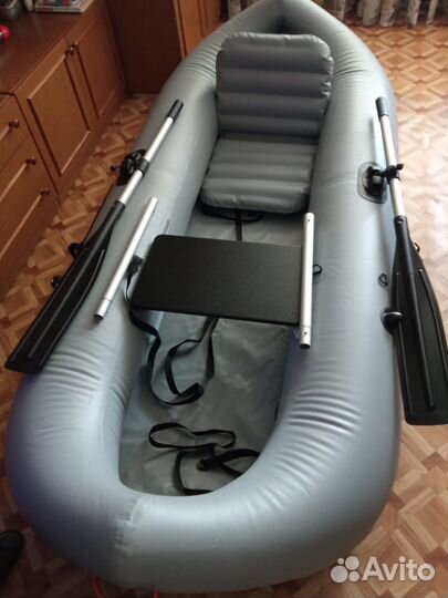 Лодка Ондатра R240 серая