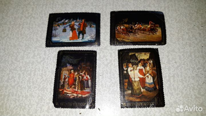 Почтовые марки, значки СССР