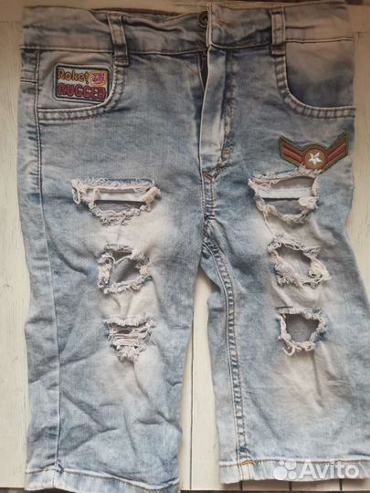 Шорты джинсовые