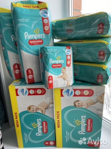 Pampers Pants трусики подгузники Premium Care