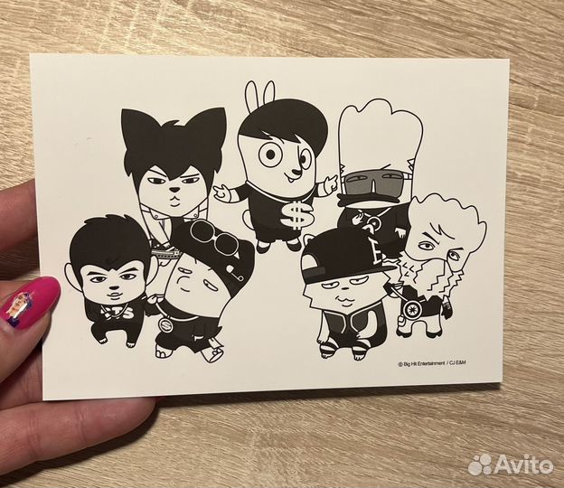 Карты BTS Suga Юнги