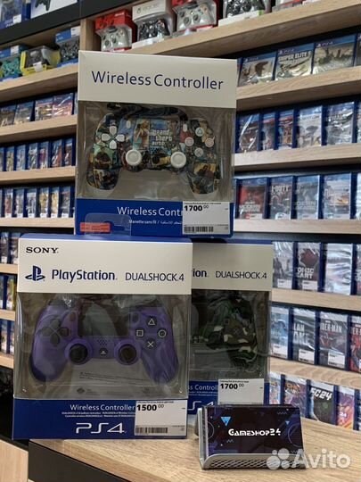 Новые/Геймпады для Playstation 4