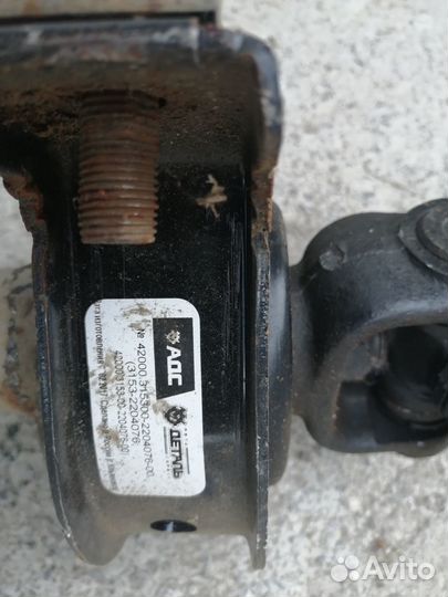 Кардан УАЗ Патриот Ивековским двигателем