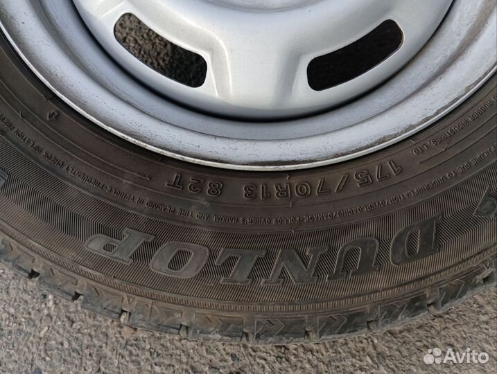 Зимние шины Dunlop Колеса в сборе зимние r13