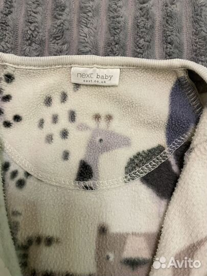 Флисовый комбинезон 74