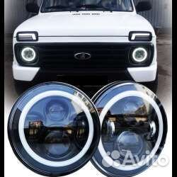 Фара светодиодная led Нива,уаз