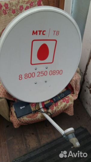 Комплект спутникового тв МТС