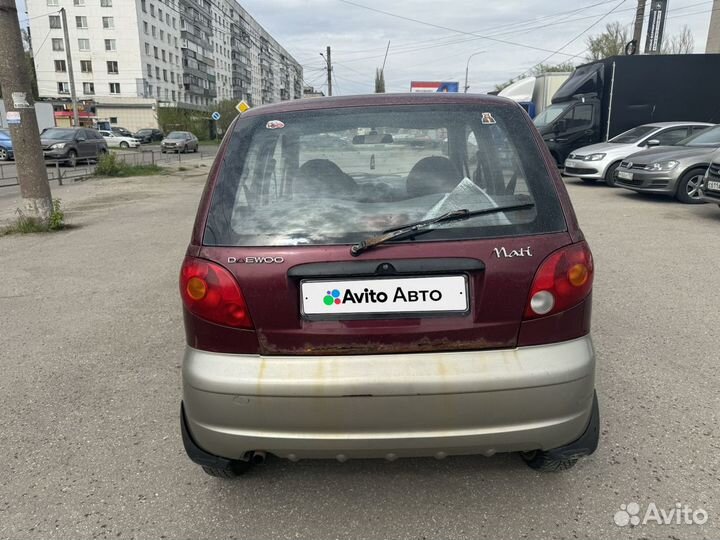 Daewoo Matiz 1.0 МТ, 2005, 254 000 км