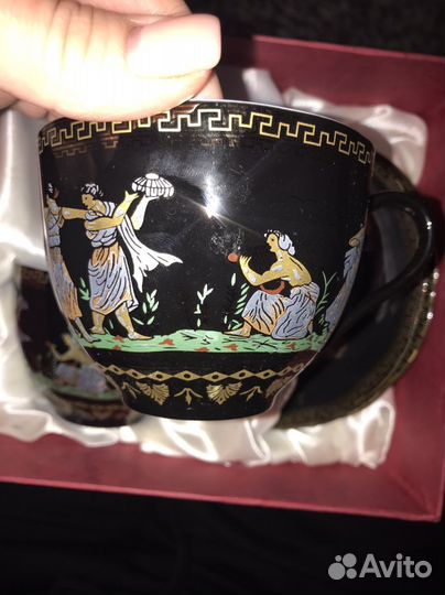 Чайная пара чайный сервиз fbteam arts collection