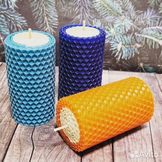 Вощина цветная для свечей