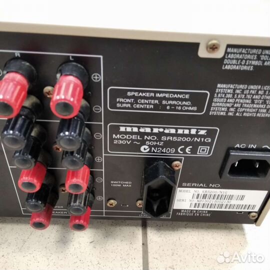 Усилитель Marantz полный SR5200, отдельно av 9000