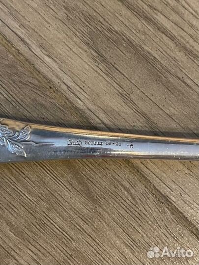 Набор столовых приборов мельхиор