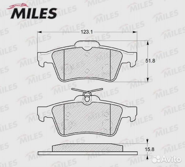 Тормозные колодки передние на ford focus 2