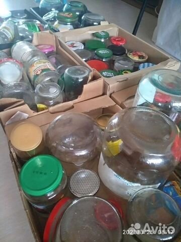 Стеклянные банки 0.2л до 3л