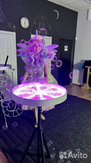 Шоу мыльных пузырей