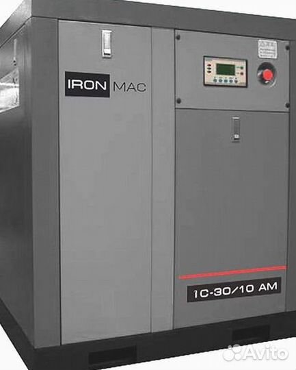 Компрессор строительный винтовой IronMac IC 30/10