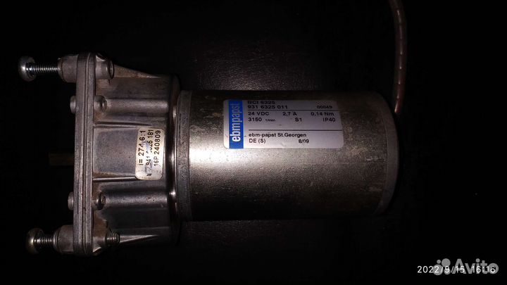 Мотор-редуктор Ebmpapst bci 6325