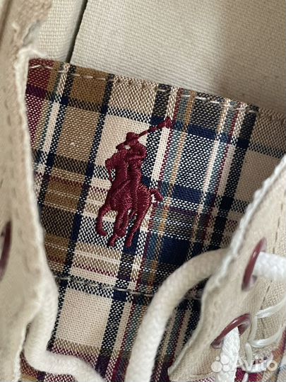 Топсайдеры мужские ralph lauren polo