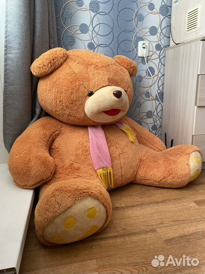 Плюшевый медведь 80-90 см