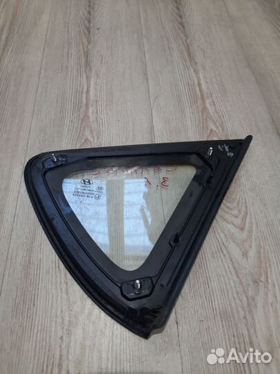 Форточка Глухое стекло крыла Hyundai solaris Лев