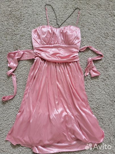 Платье блестящее вечернее