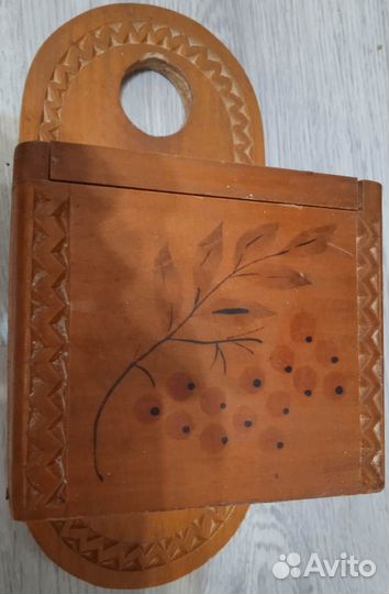 Солонка настенная с росписью (1986, клпк)