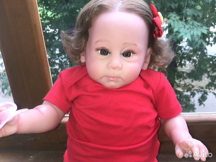 Кукла реборн силиконовая девочка