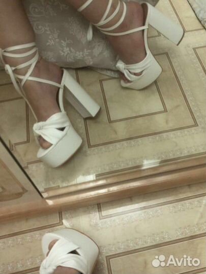 Туфли на платформе 40