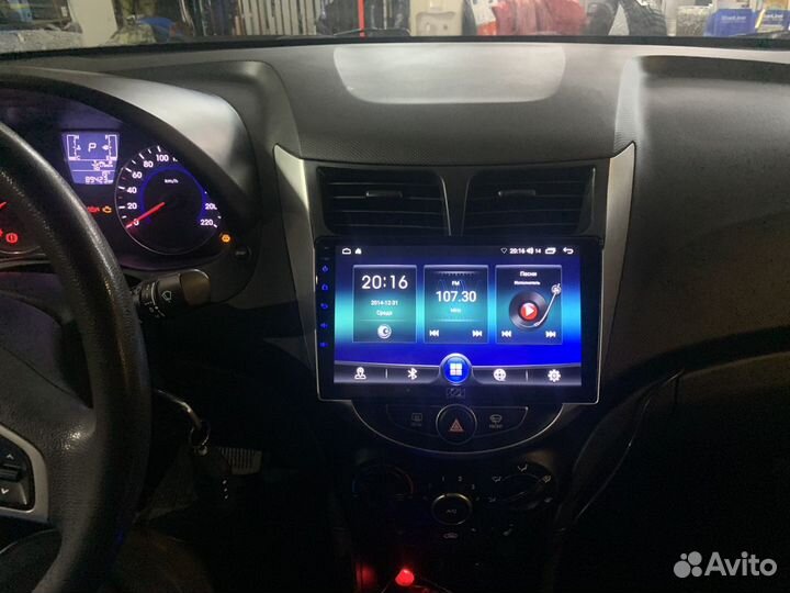 Магнитола Hyunday Solaris 2010-2017 андроид 2/32