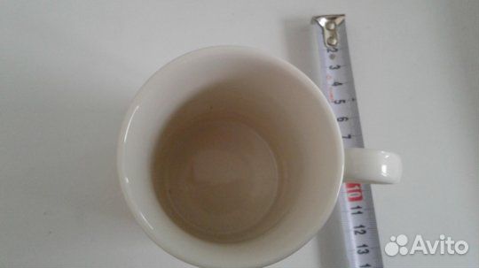 Чашка с ручкой, 350 мл. Новая