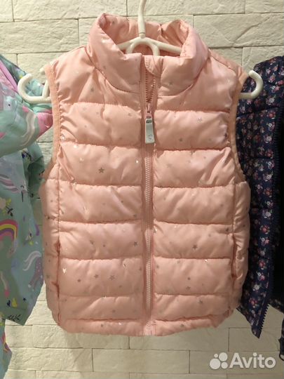 Пакет куртка, две жилетки 86-92