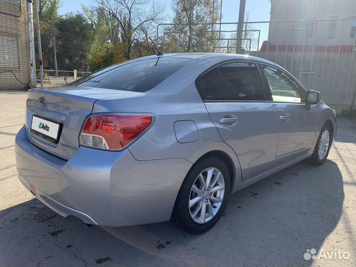 Subaru Impreza 1.6 CVT, 2012, 143 101 км