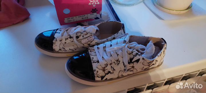 Полуботинки для девочки, размер 33