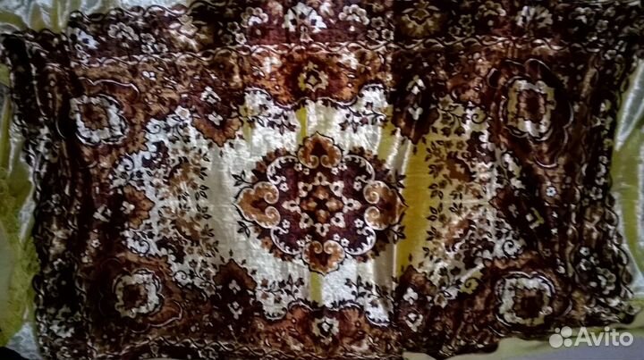 Ковер покрывало плюш СССР винтаж