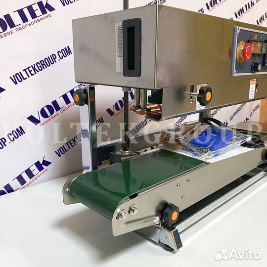 Запайщик пакетов конвейерный вертикальный DBF-900V