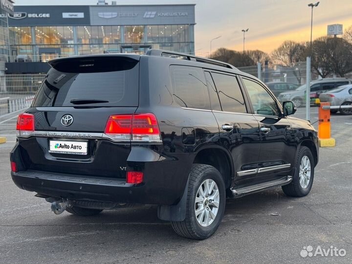 Toyota Land Cruiser 4.5 AT, 2018, 80 405 км