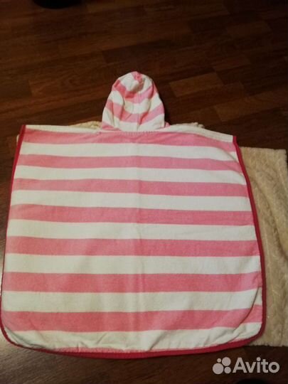 Полотенце пончо для детей