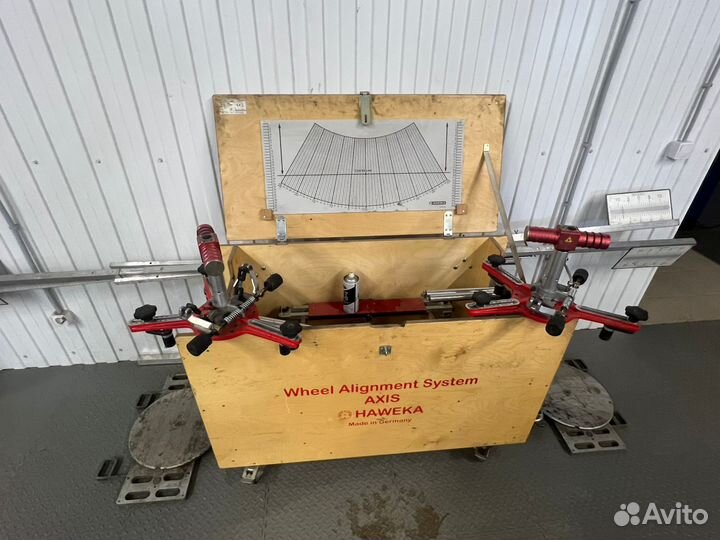 Измерение и регулировка углов схождения грузового