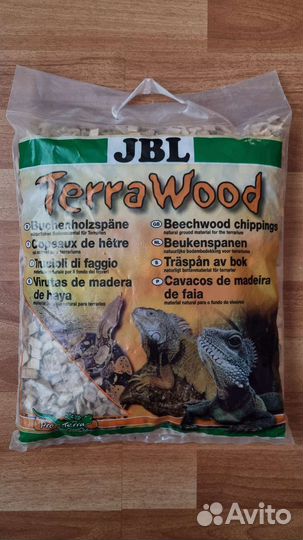 Буковая щепа для рептилий