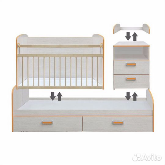 Кровать трансформер