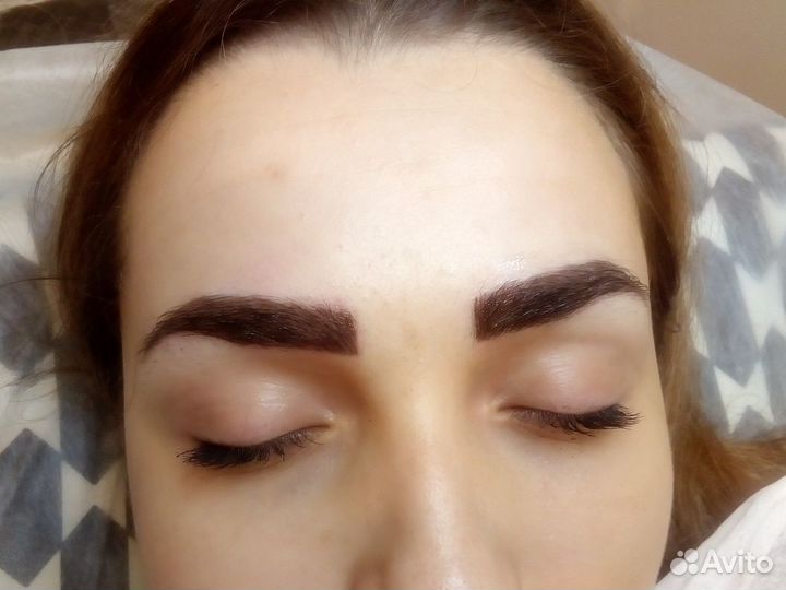 Пудровые брови,микроблейдинг,татуаж
