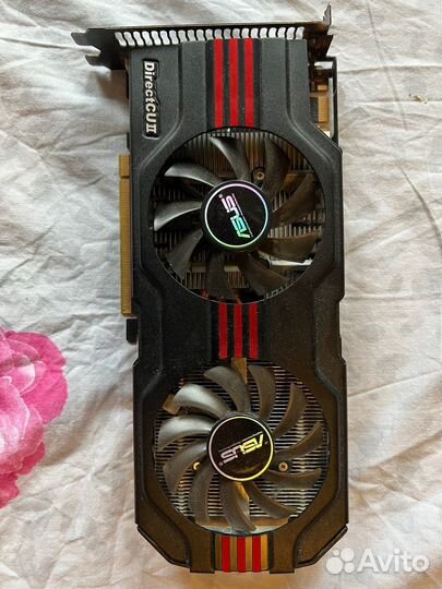 Видеокарта asus GeForce GTX 560 Ti